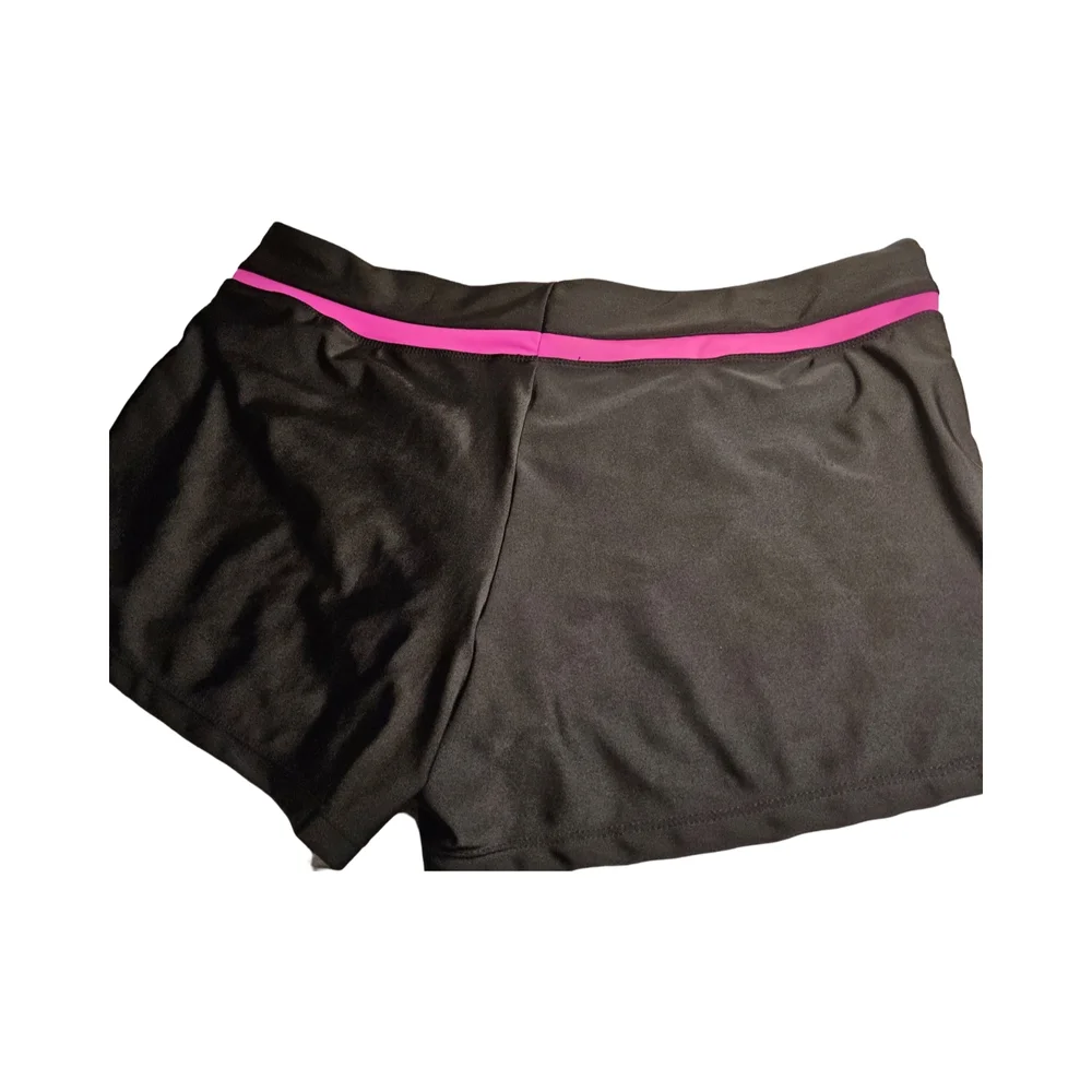 1 NWT Zeroposur Pink and Black swimwear top and bottom size XL